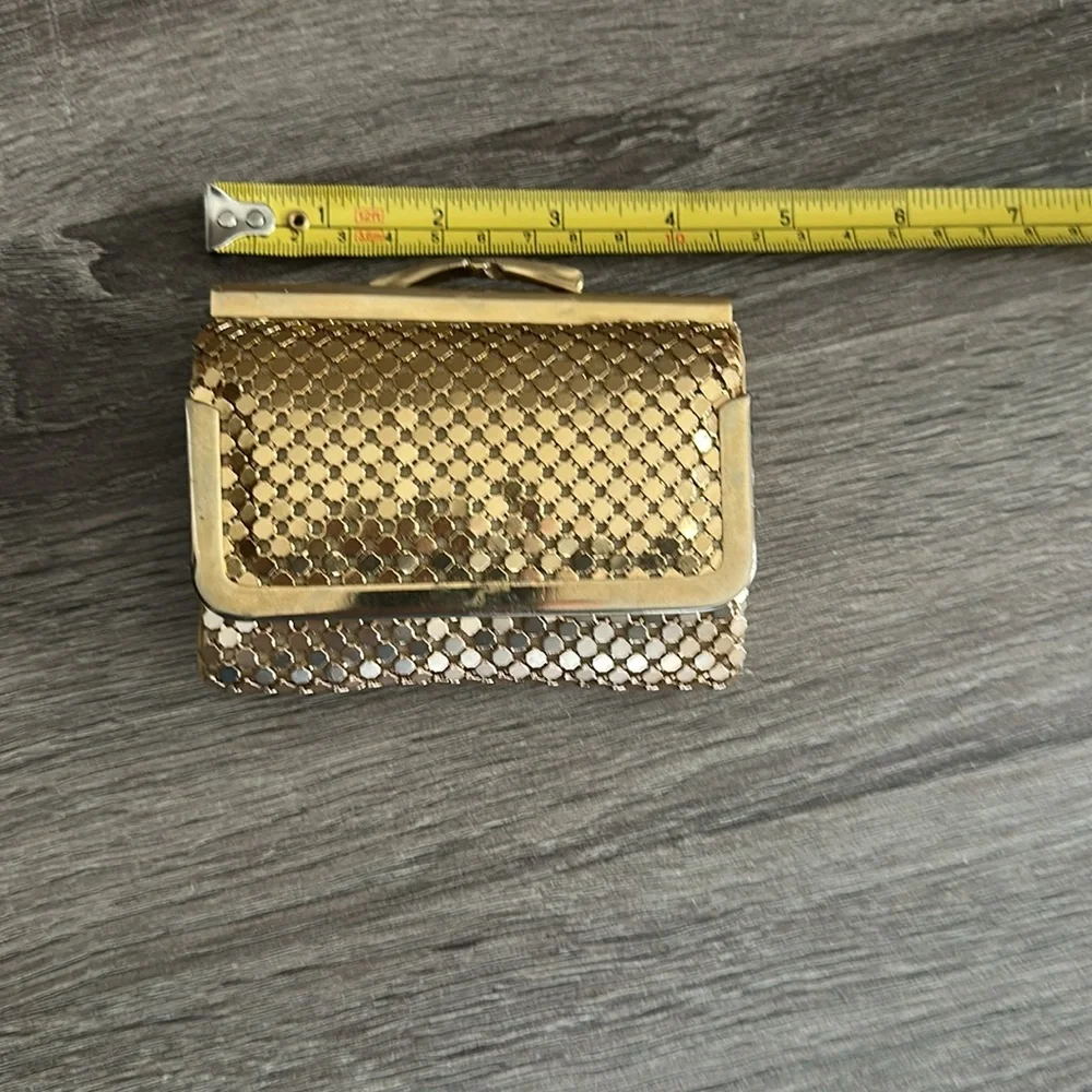 Glam Wallet Party Wedding Cocktail Gold Elegant Sophisticated Womens Luxury - Picture 8 of 8
